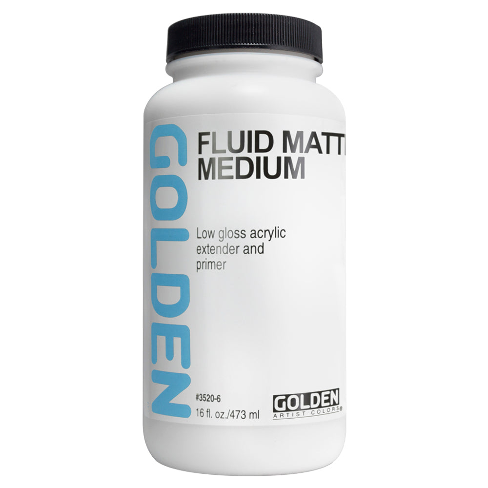 GOLDEN Fluid Matte Medium 473 ml