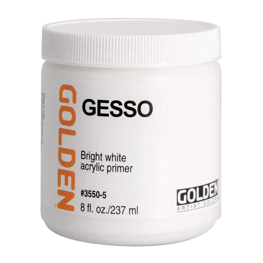 GOLDEN Hvid Gesso 237ml.