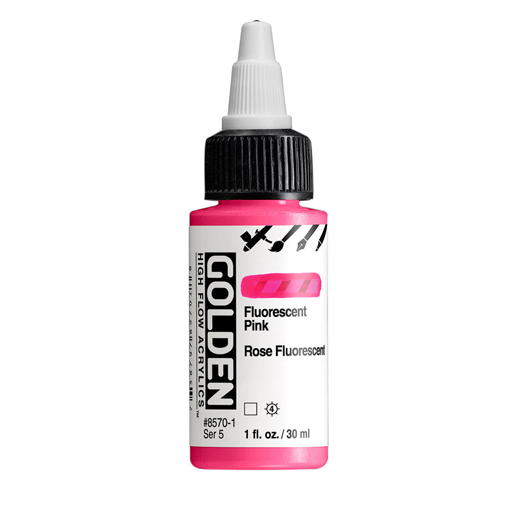 Golden High Flow, 30 ml - Flourecent Pink