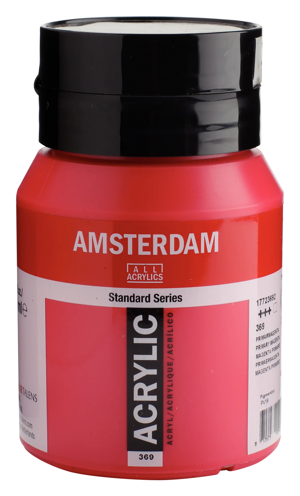Amsterdam Standard Series Acrylic, 500 ml - Primary Magenta 369