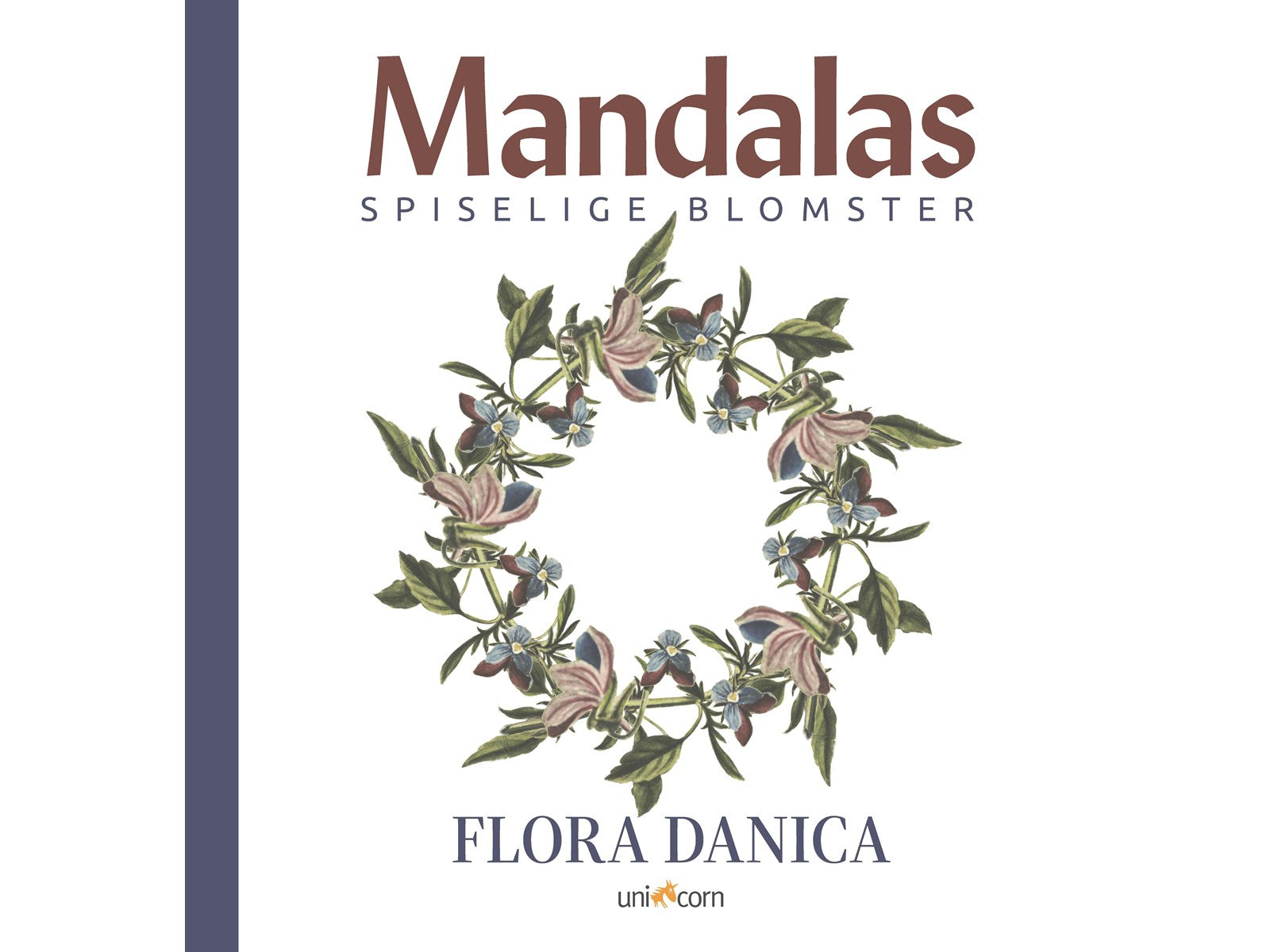 Mandalas - Spiselige blomster, Flora Danica
