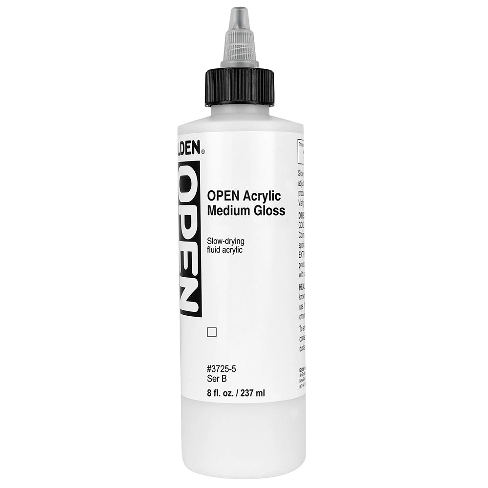 Golden OPEN Acrylic Medium Gloss, 237 ml