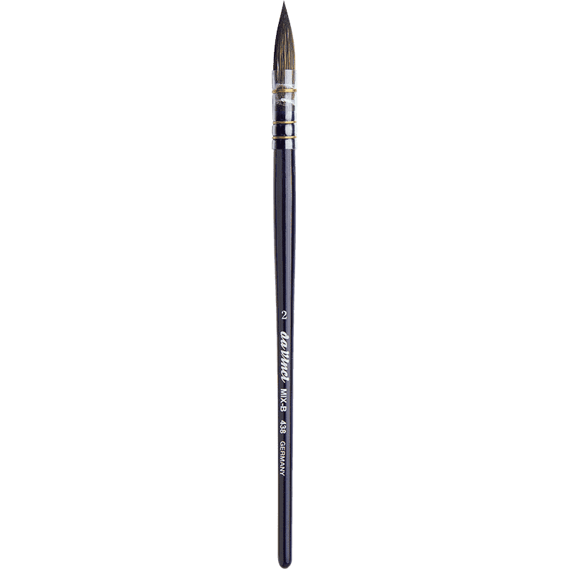 Da Vinci 438 COSMOTOP-MIX B, Rund Wash Pensel – Str. 2 og 6