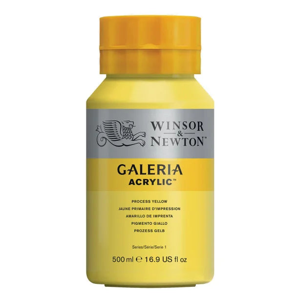 Galeria Akrylmaling, 500 ml. - Process Yellow
