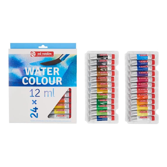Royal Talens Art Creation akvarel, 24 tuber med 12 ml