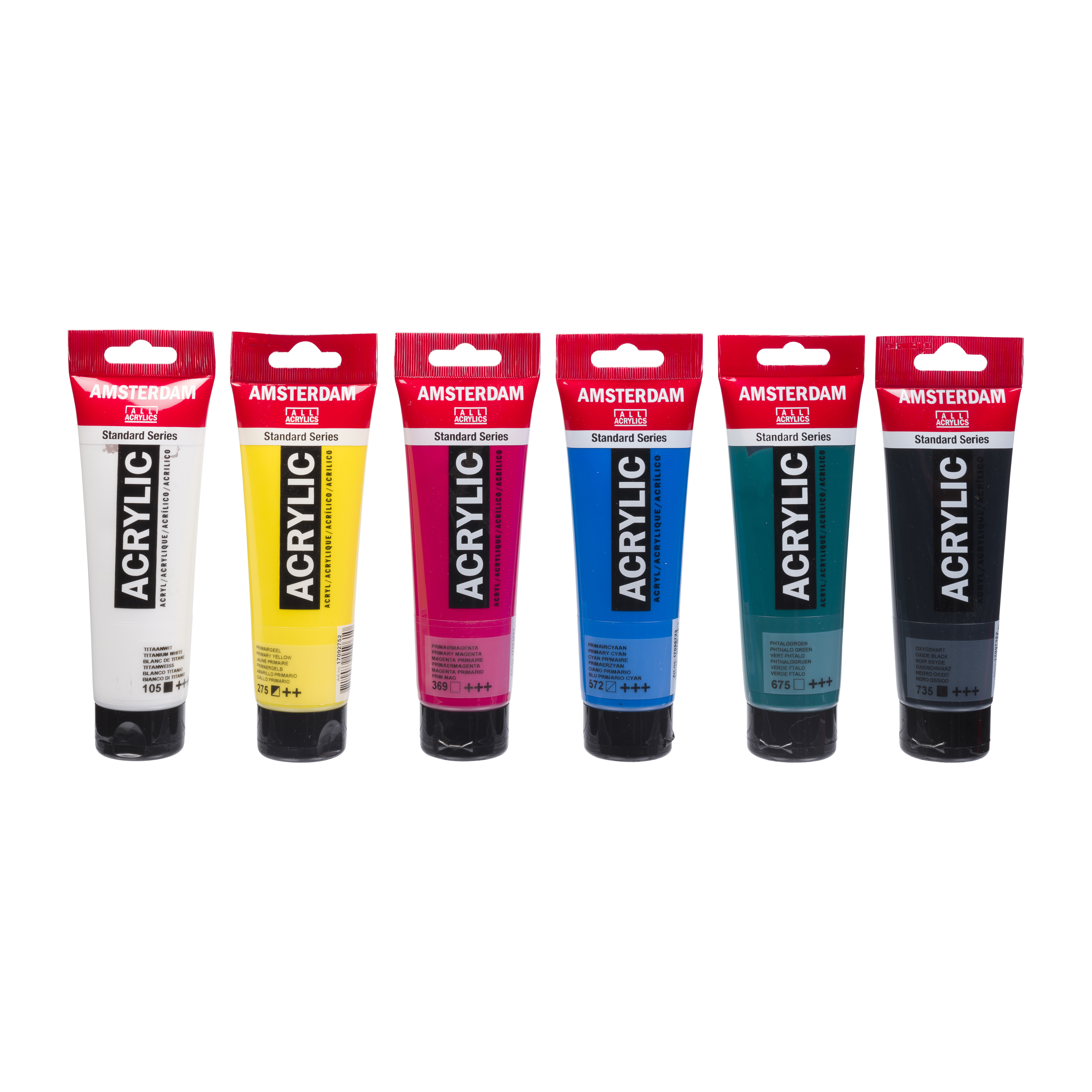 Amsterdam Primary Set – Classroom, 6 x 120 ml
