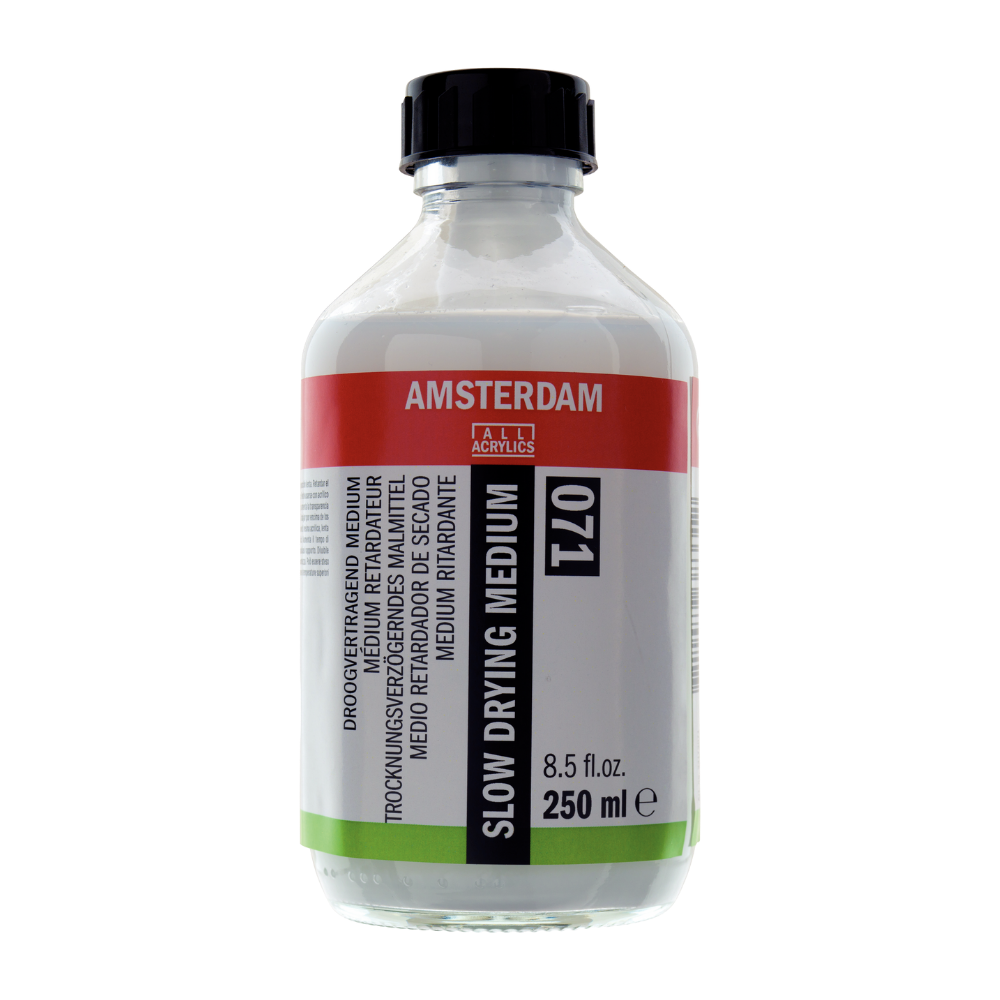 Amsterdam Slow Drying Medium – Retarder til Akrylmaling, 250 ml
