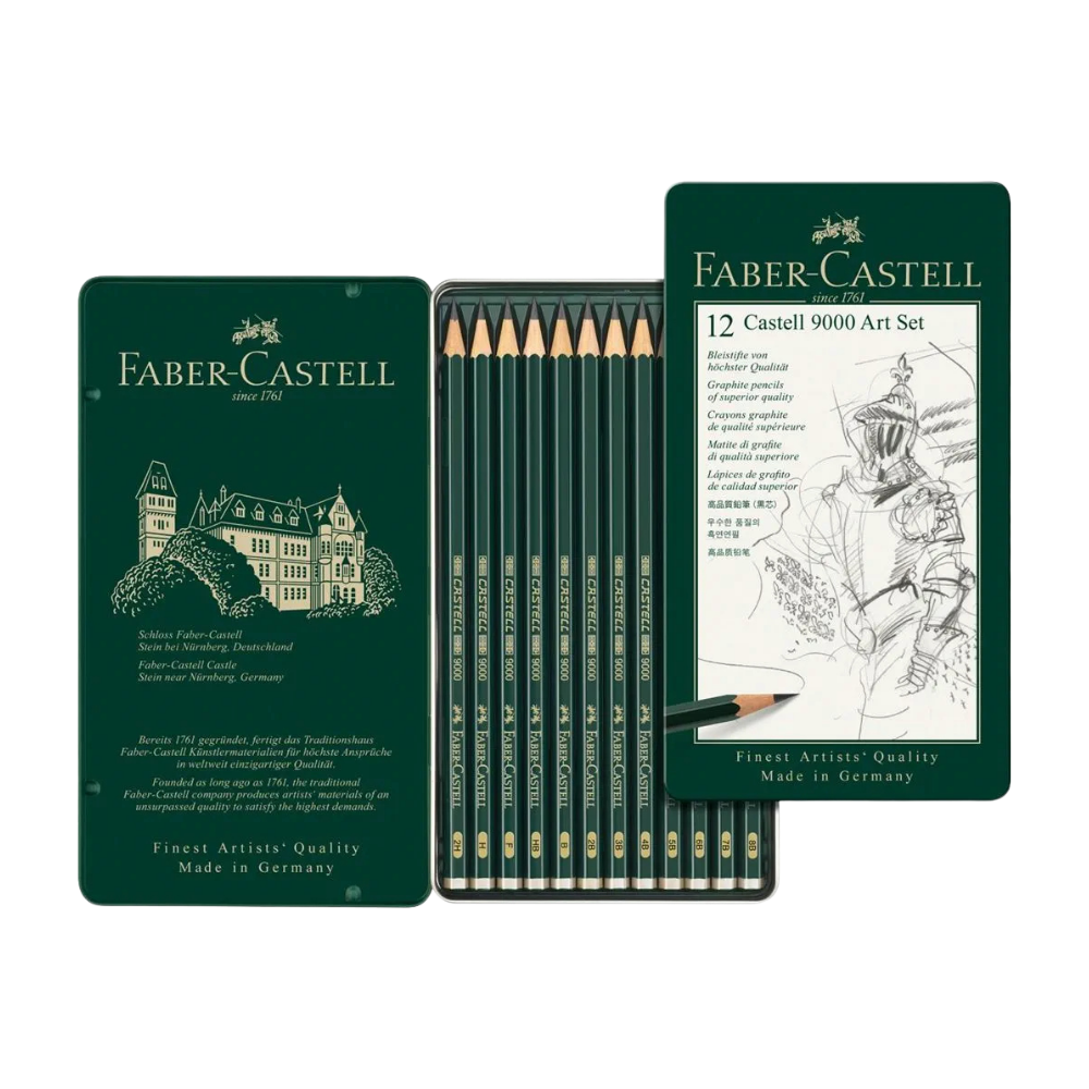 Faber-Castell Castell 9000 Art Set – 12 stk.