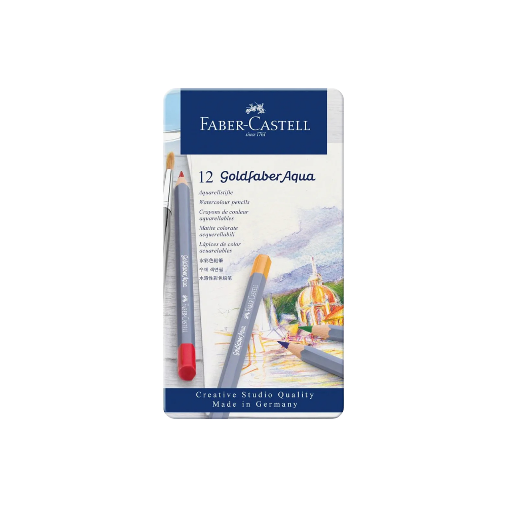 Faber-Castell Goldfaber Aqua – Akvarelfarveblyanter, Sæt