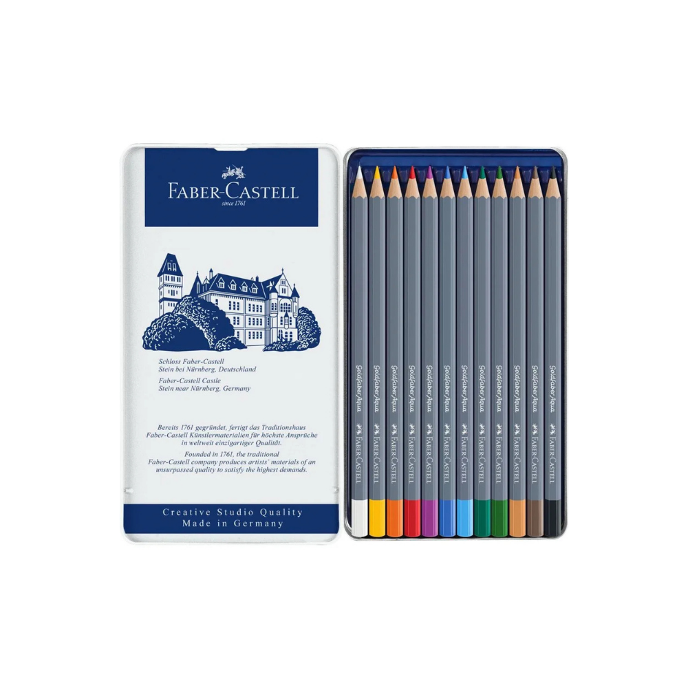 Faber-Castell Goldfaber Aqua – Akvarelfarveblyanter, Sæt