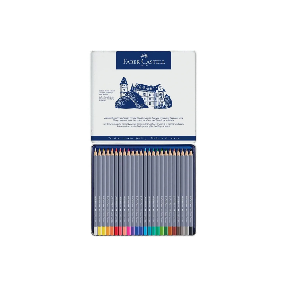 Faber-Castell Goldfaber Aqua – Akvarelfarveblyanter, Sæt