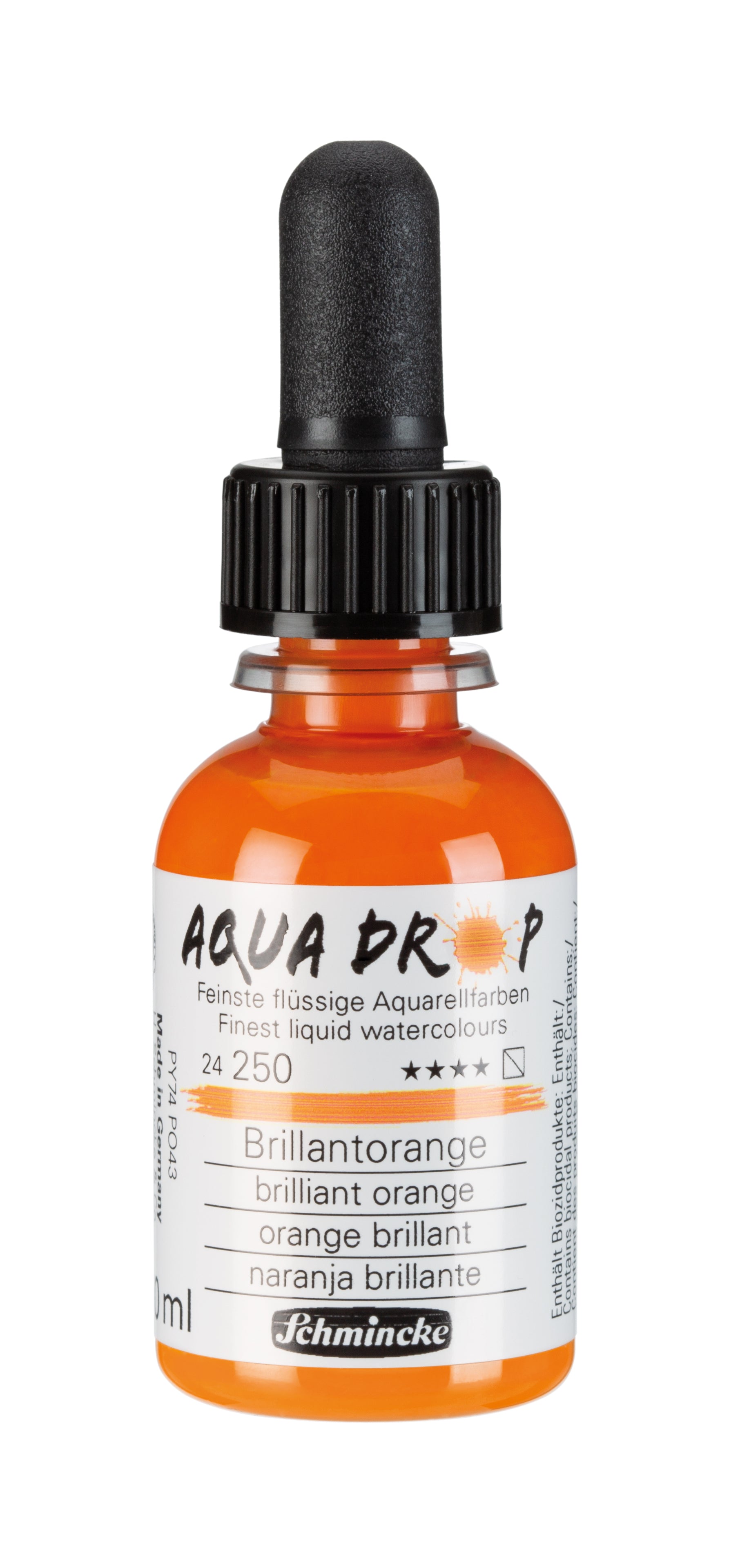 Schmincke Aqua Drop, Flydende akvarelfarver