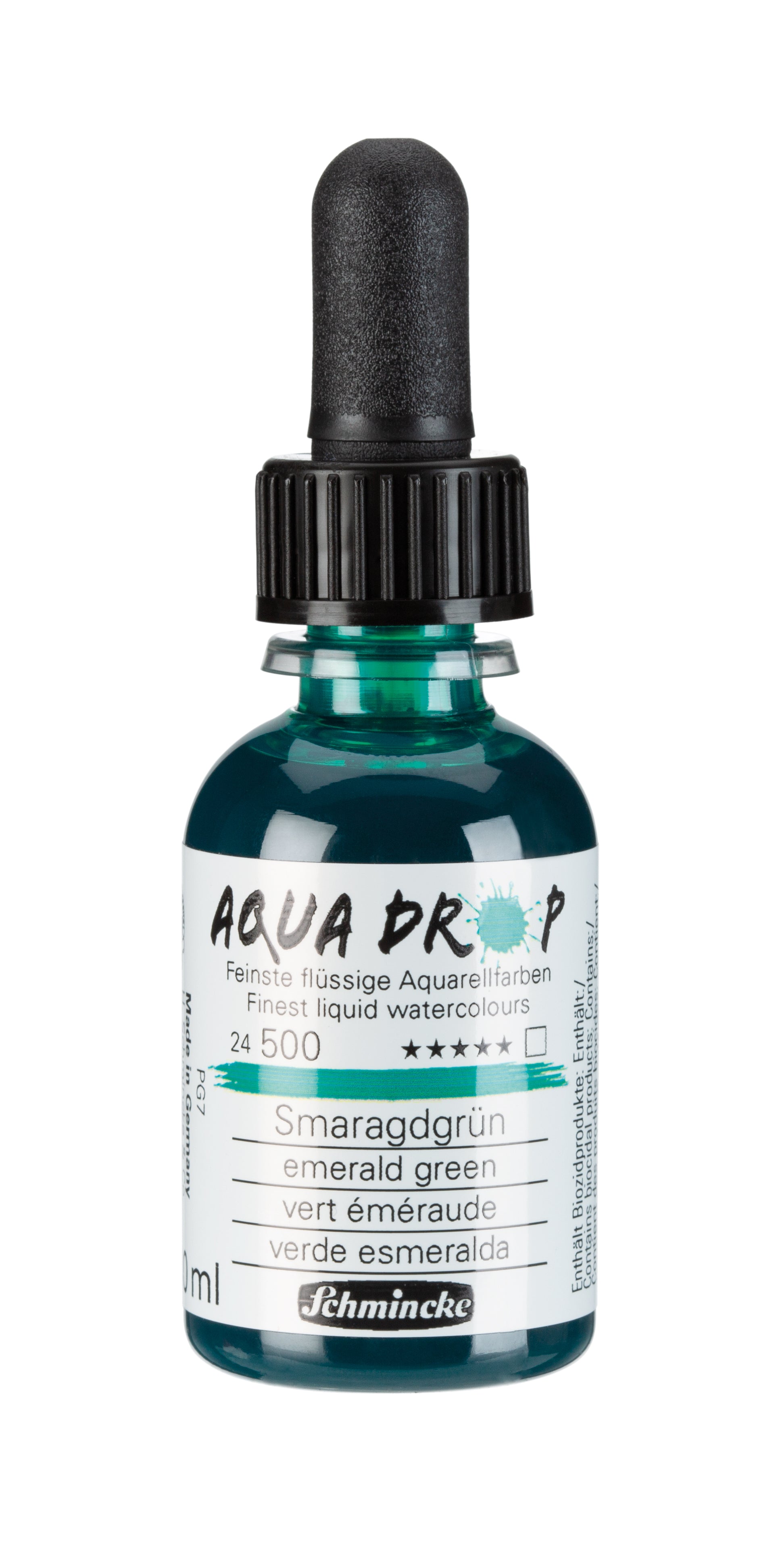 Schmincke Aqua Drop, Flydende akvarelfarver