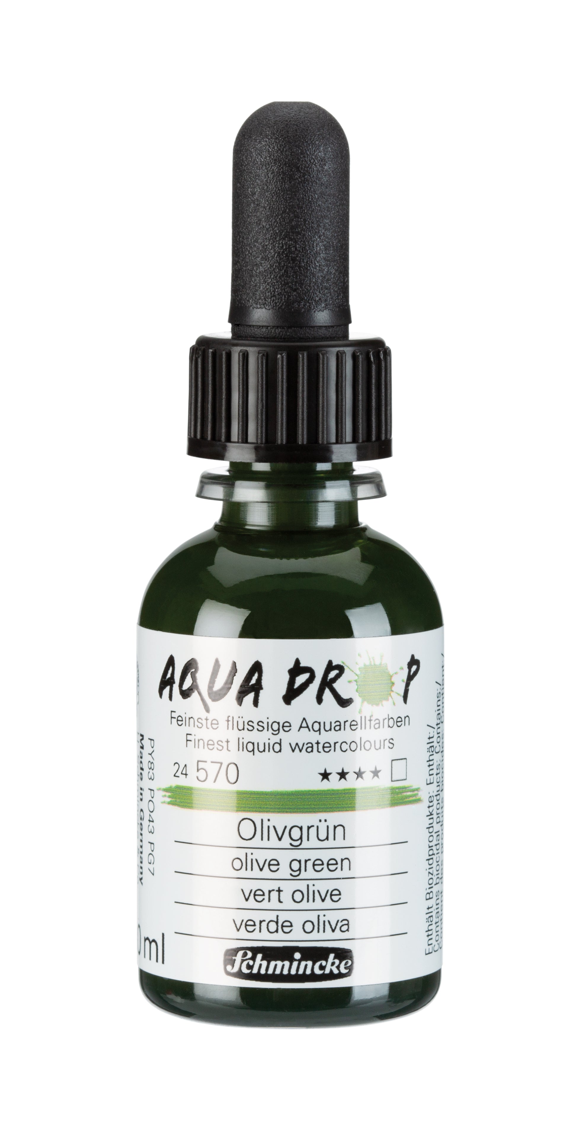 Schmincke Aqua Drop, Flydende akvarelfarver