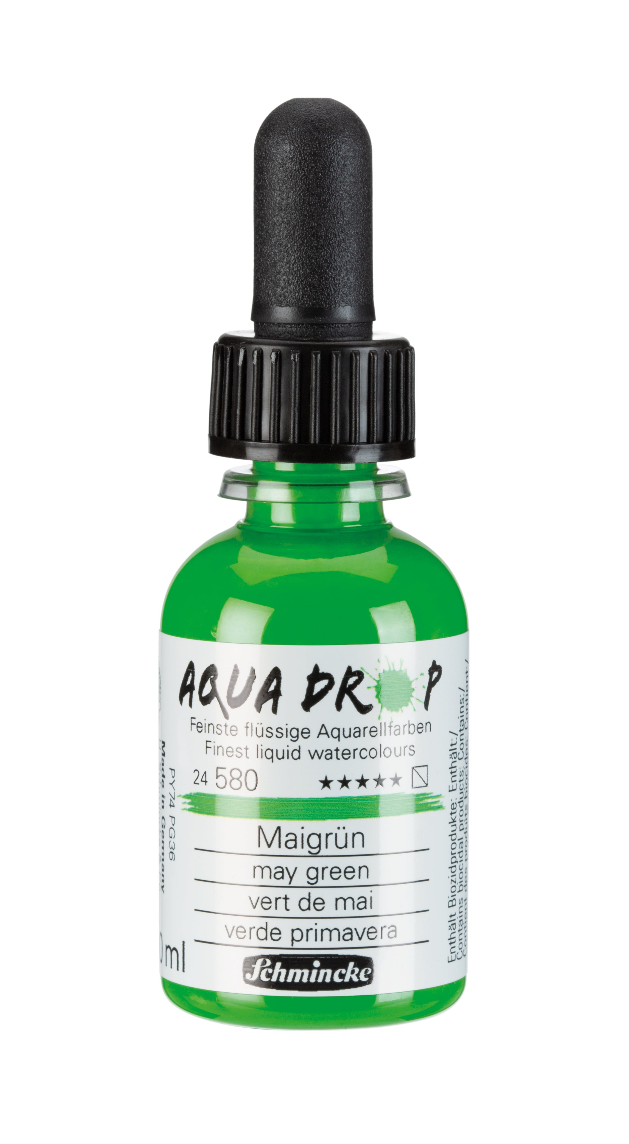 Schmincke Aqua Drop, Flydende akvarelfarver