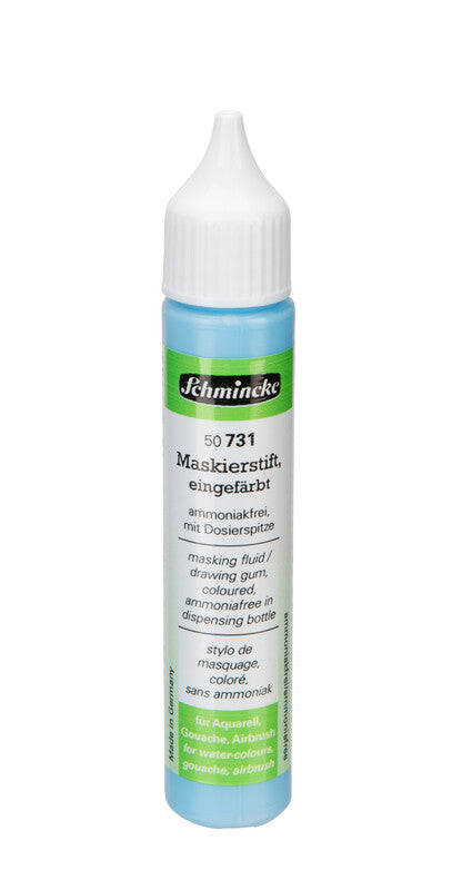 Schmincke, Masking fluid, farvet, 25 ml.