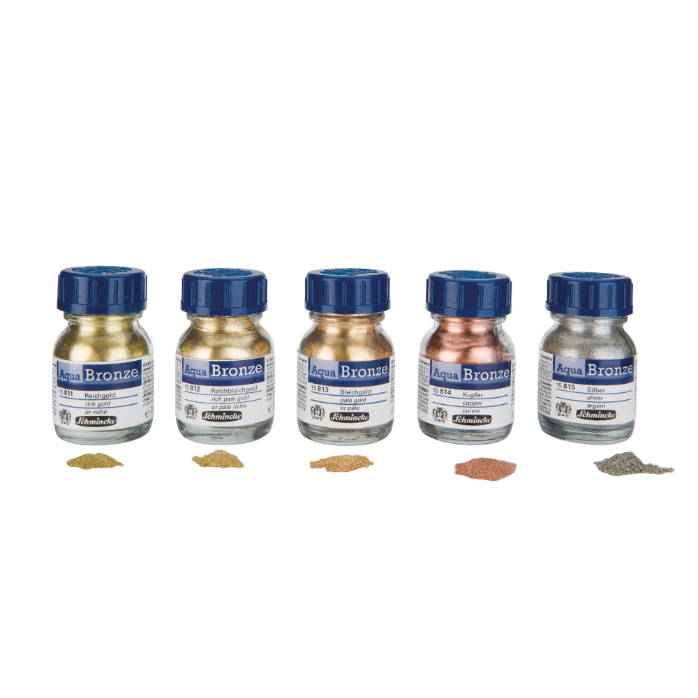 Schmincke Aqua Bronze, Pigment metalpulver