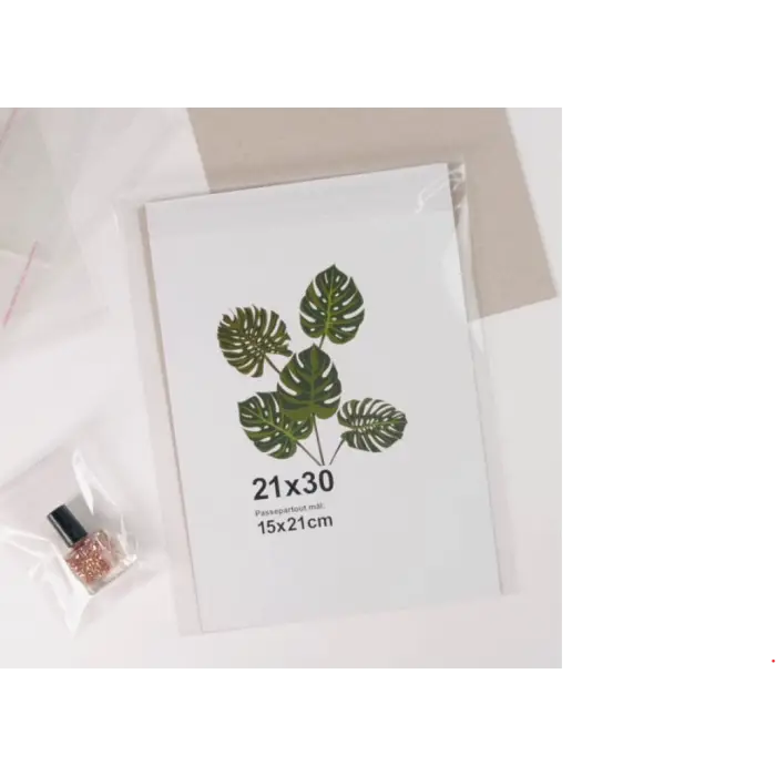 Cellofanposer, A4, 23,5 x 32 cm