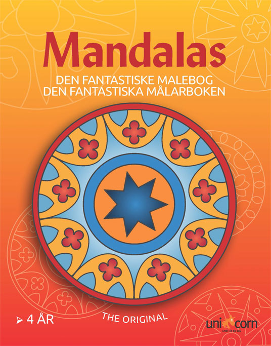 Mandalas - Den fantastiske malebog fra 4 år
