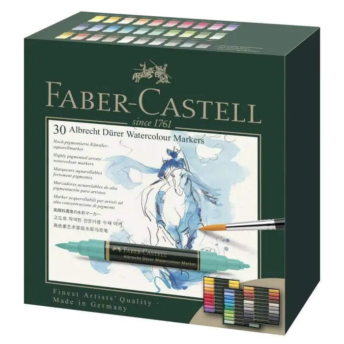 Faber-Castell Albrecht Dürer – Akvareltuscher med dobbeltspids