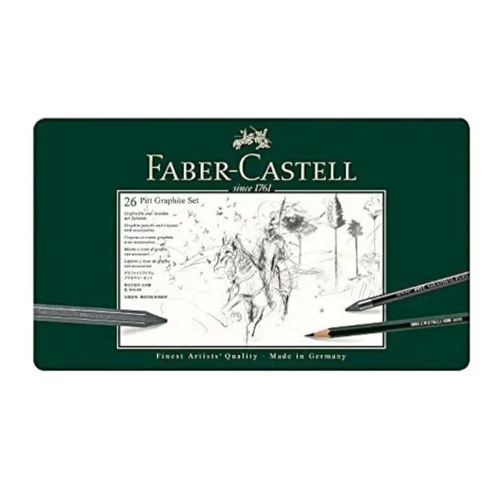 Faber-Castell Pitt Graphite Sæt – 19 eller 26 dele