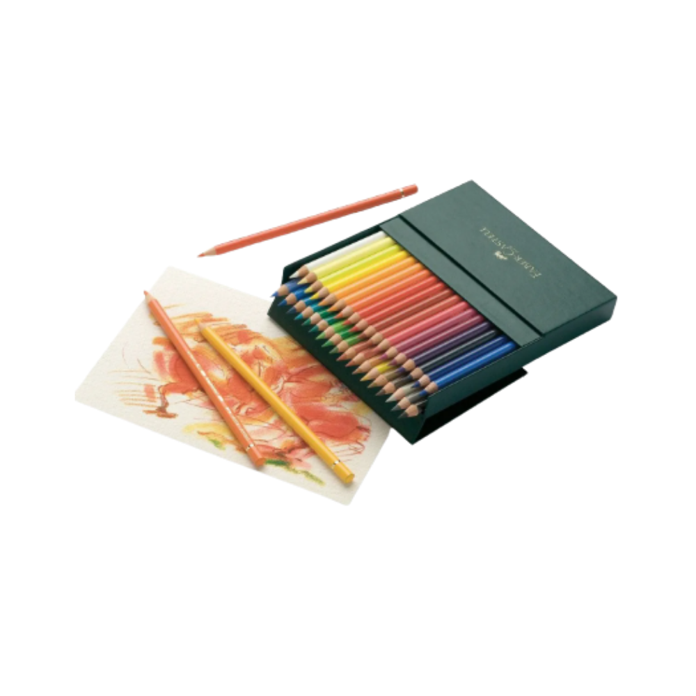 Faber-Castell Polychromos Farveblyanter – Studio Box, 36 stk.