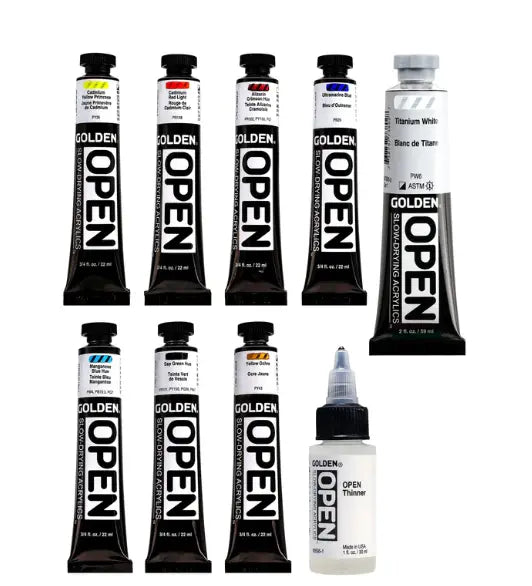 GOLDEN sæt, OPEN landscape, 10 dele