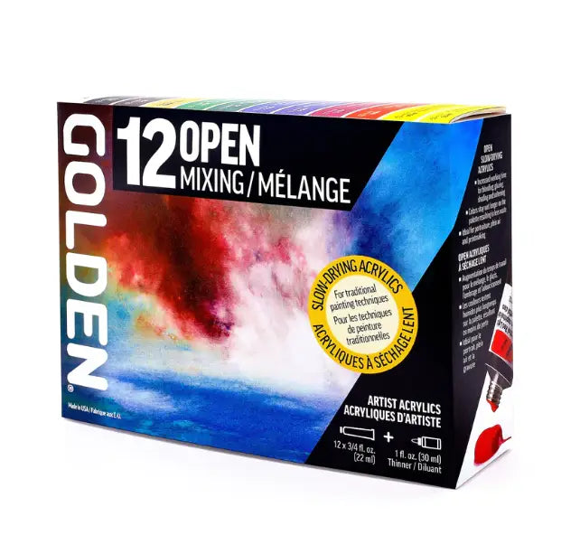 GOLDEN sæt, OPEN Mixing, 1+12 stk., 22 ml.