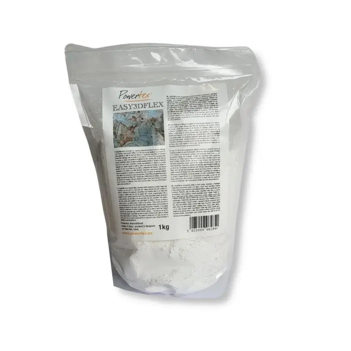 Powertex Easy 3D Flex 1 Kg – Poudre Pour Textures Épaisses Et Effets 3D En Sculpture Et Mixed Media