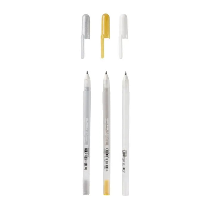 Sakura, Gelly Roll, metallic sæt, 3 stk.