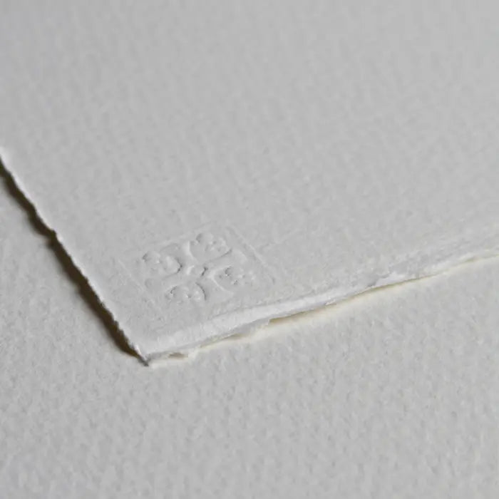 Saunders Waterford, Akvarelpapir, White, bomuld, 300 g, 56 x 76 cm