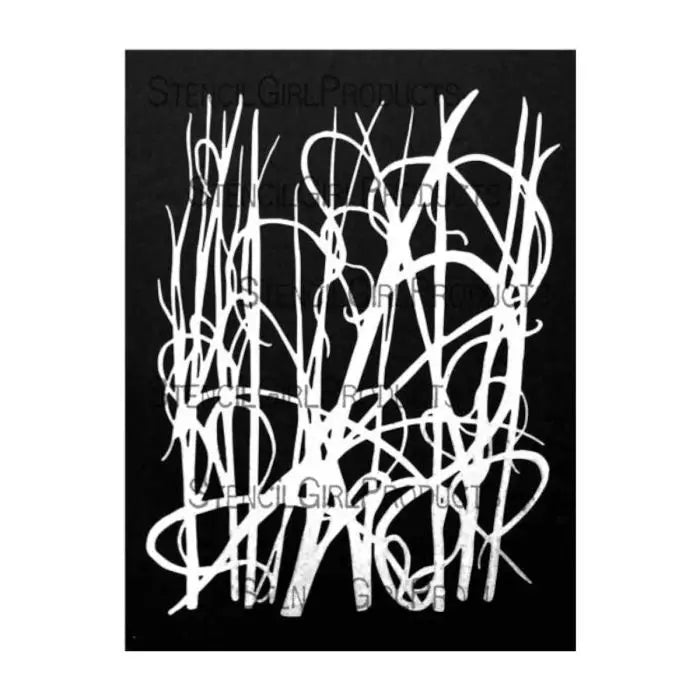 Stencil Girl, Stencil, 22,5 x 30,5, Tall Beach Grass