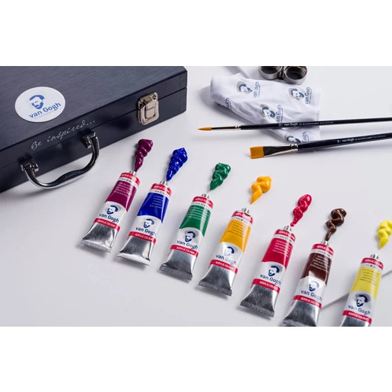 Van Gogh Startersæt XL, 12 tuber med 40 ml + tilbehør