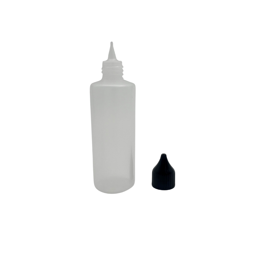 Tegneflaske 80 ml inkl. tud og låg (tom)