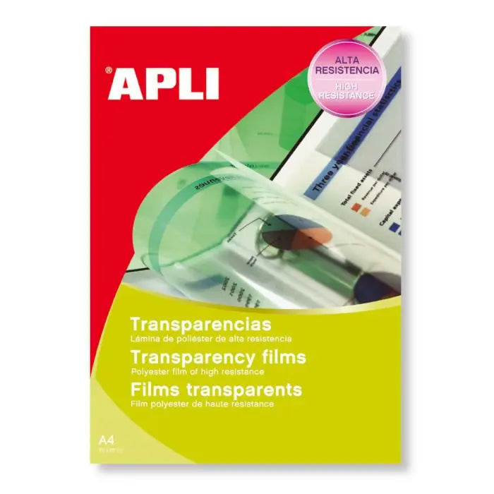 Transparent film til ink printer, A4, 1 ark