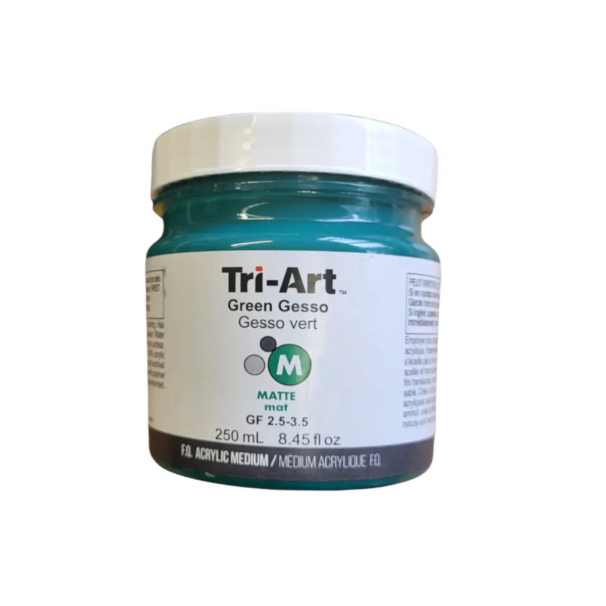 Tri-Art, Gesso, Grøn, 250 ml
