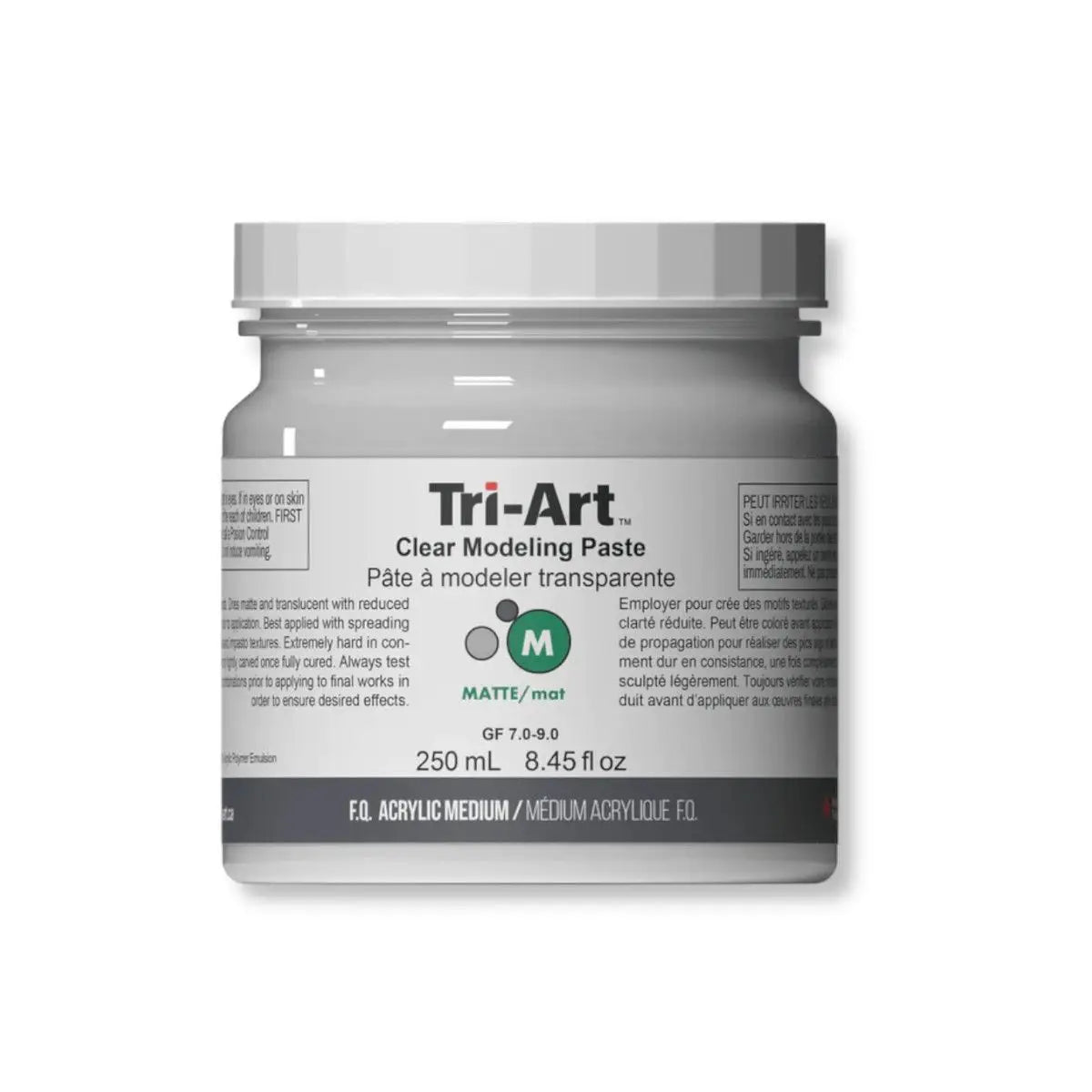 Tri-Art, Modeling Paste Clear, 250 ml