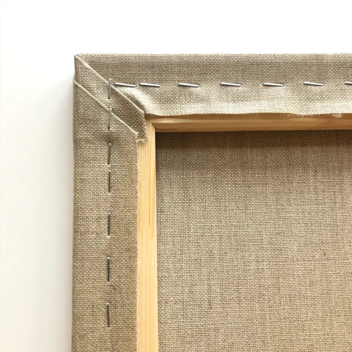 Vindelev lærred, 320g hør, natur