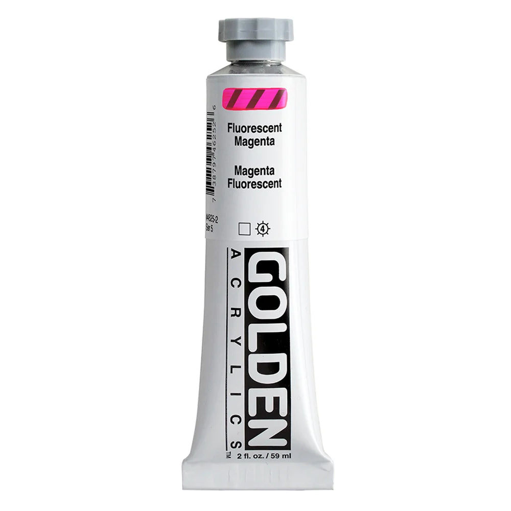 Golden Heavy Body Specialfarver, 59 ml - Flourecent Magenta