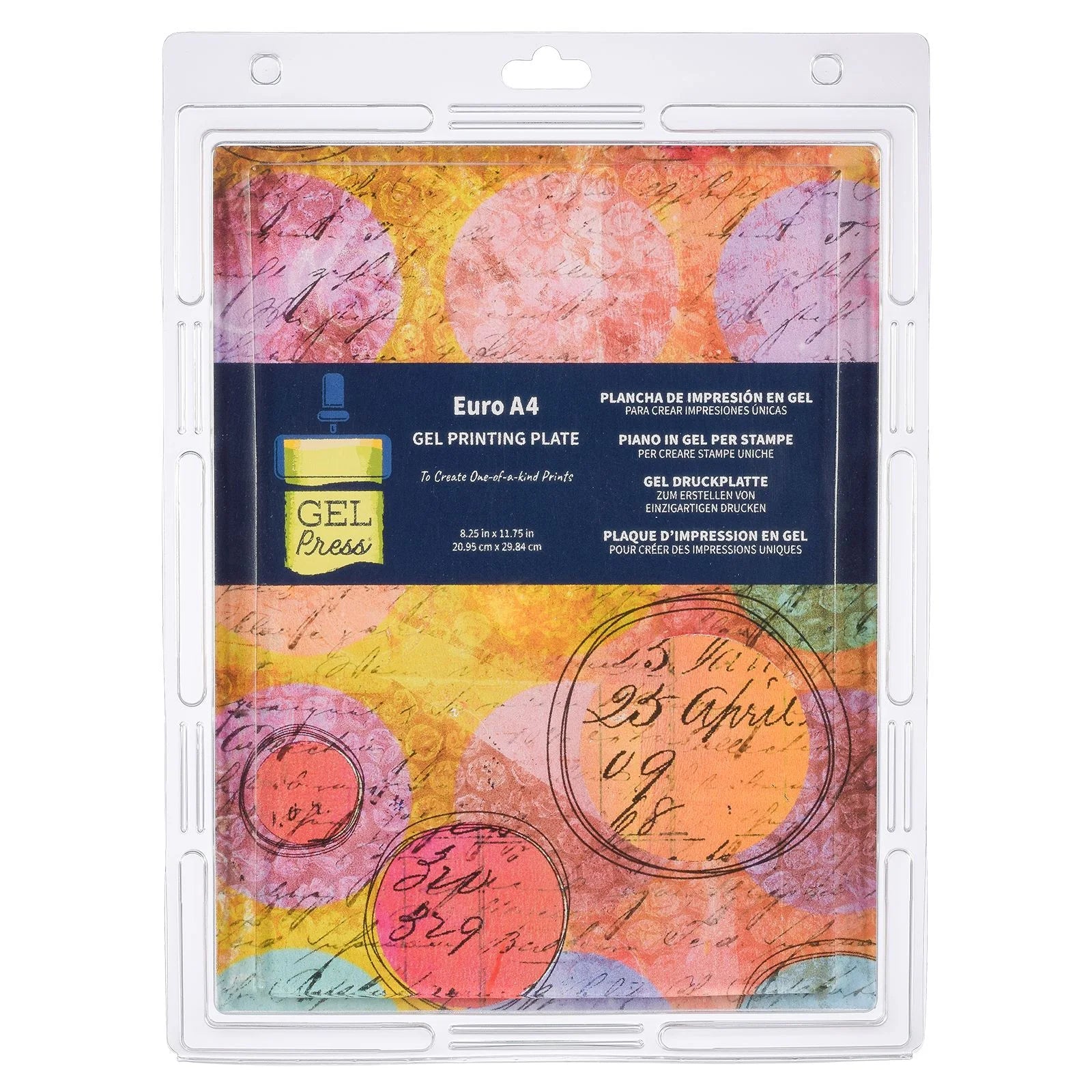 Gel Press plate, A4