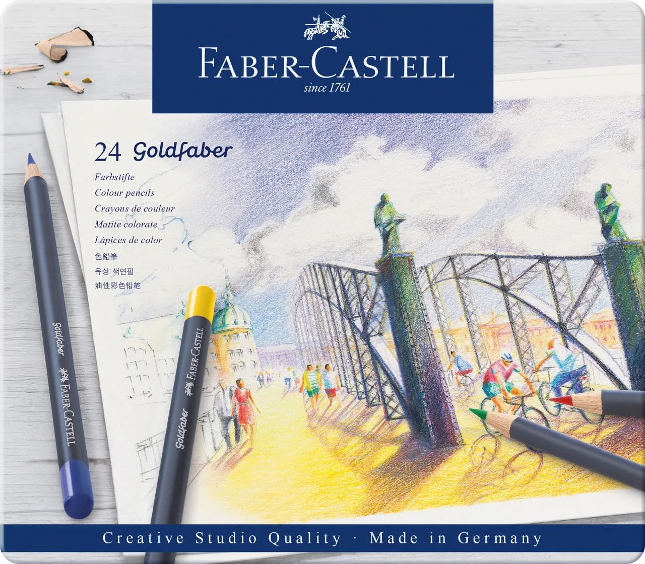 Faber Castell, Farveblyanter, Goldfaber sæt