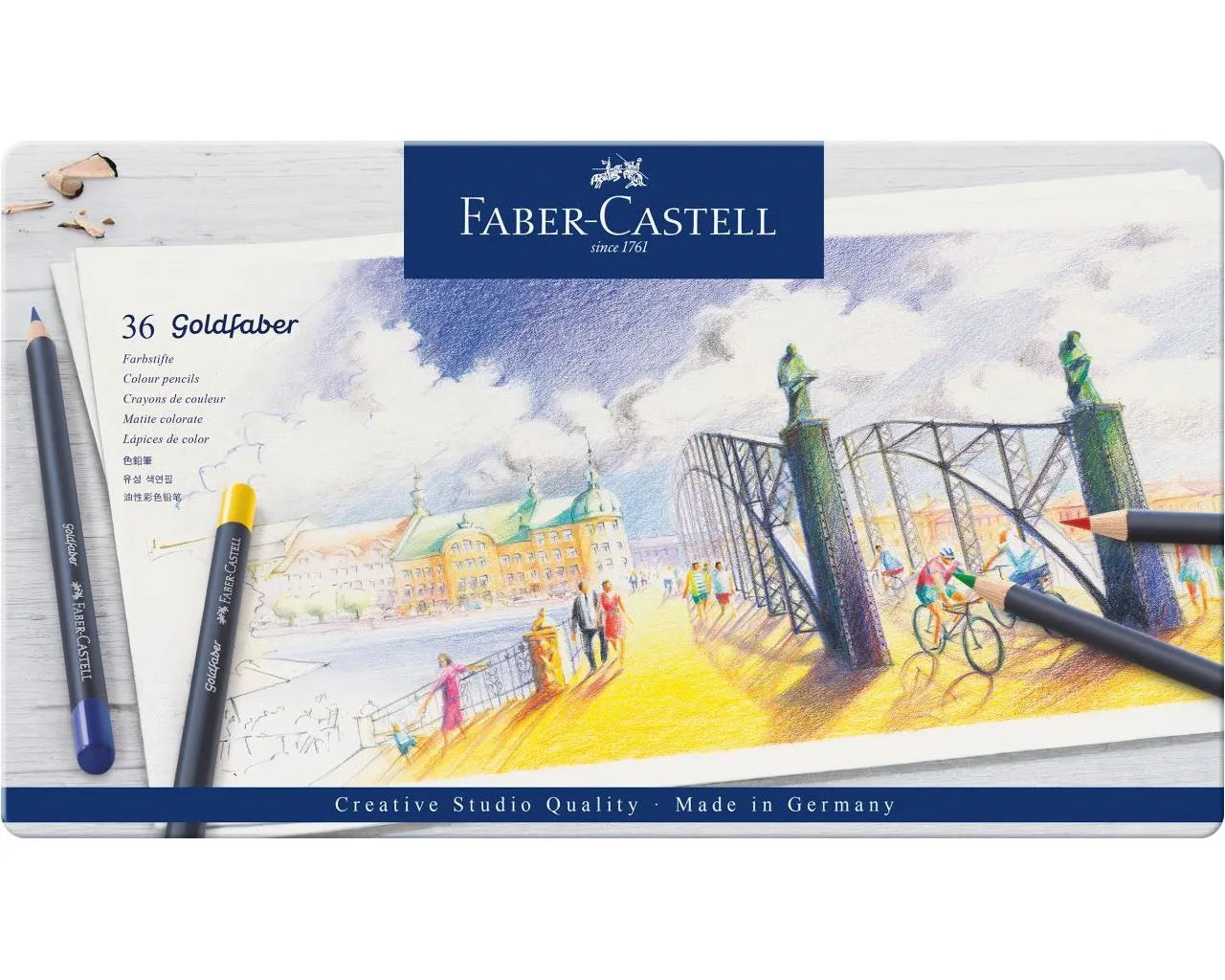 Faber Castell, Farveblyanter, Goldfaber sæt