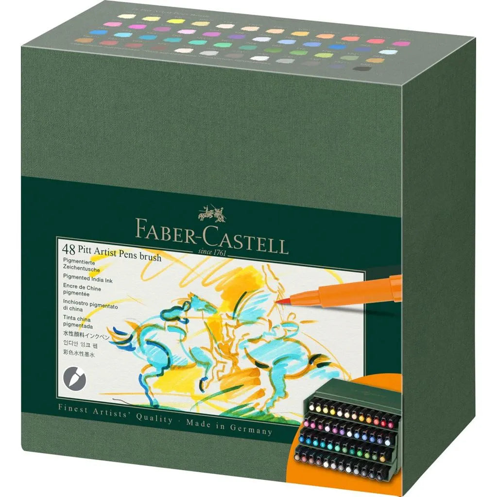 Faber-Castell Pitt Artist Pen Brush – Studio Box