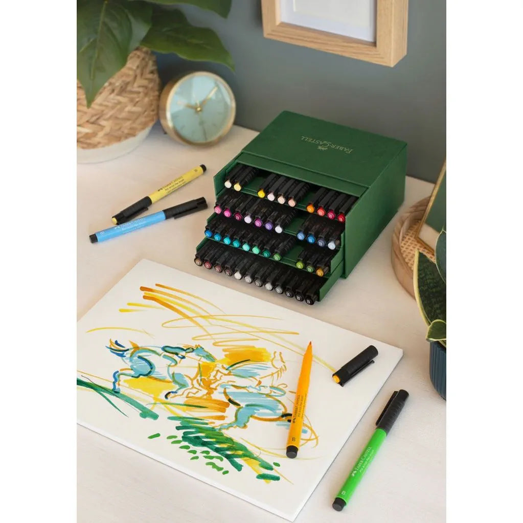 Faber-Castell Pitt Artist Pen Brush – Studio Box