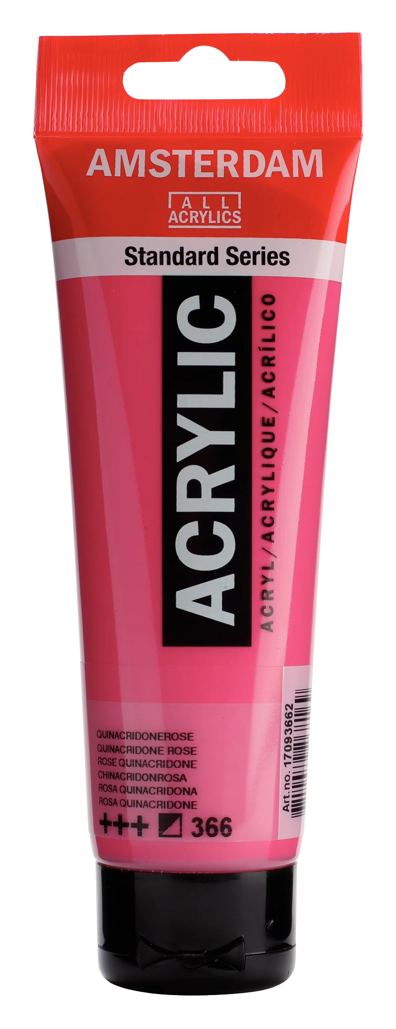 Amsterdam Standard Series Acrylic Tube, 120 ml - Quinacridone Rose 366