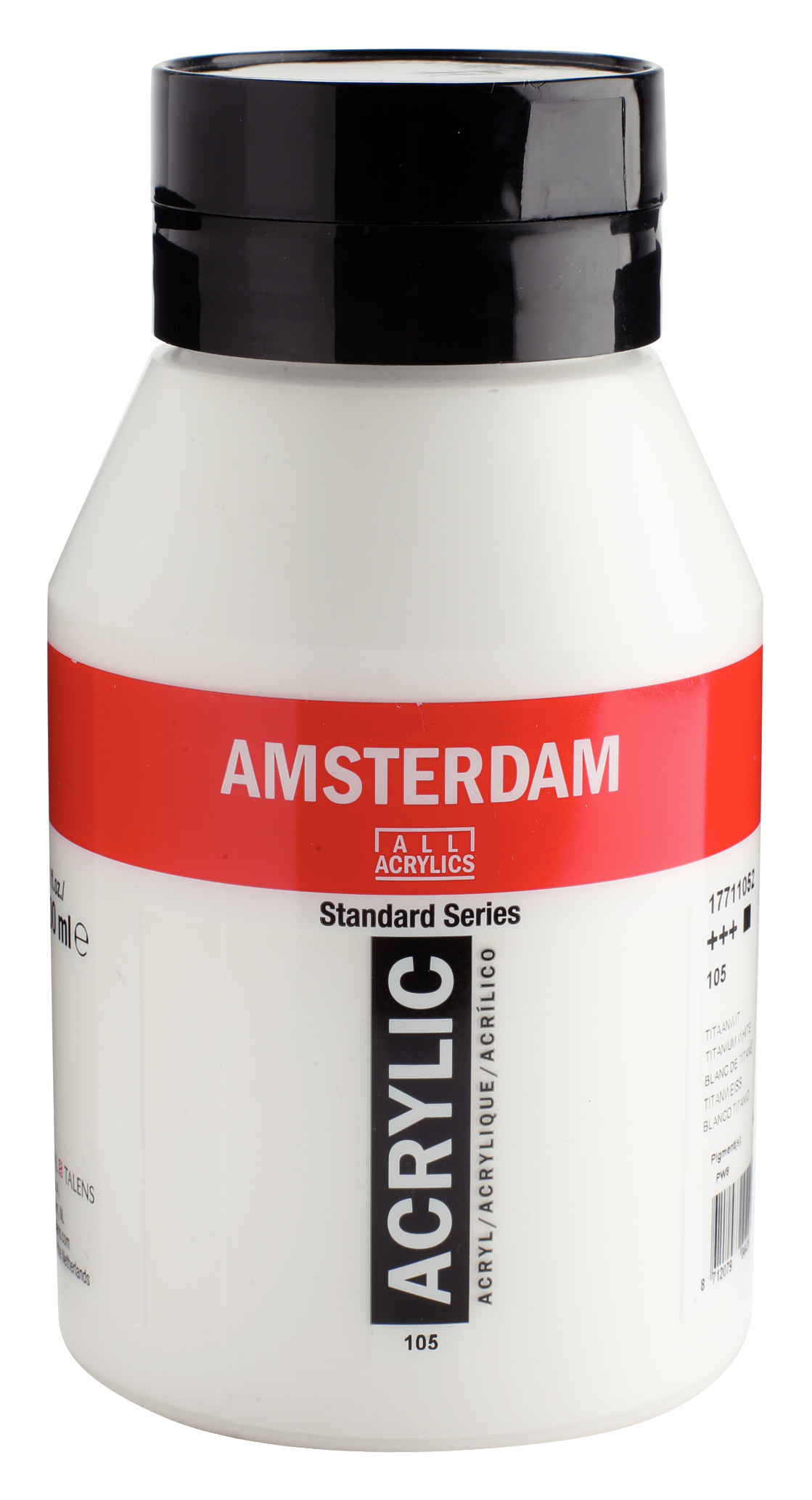 Amsterdam Standard Series Akrylmaling - Titanium White, 1000 ml