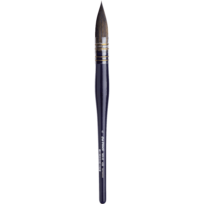 da Vinci 438 COSMOTOP-MIX B, Rund Wash Pensel – Str. 2 og 6