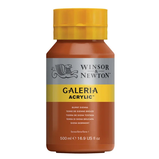 Galeria Akrylmaling, 500 ml. - Burnt Sienna