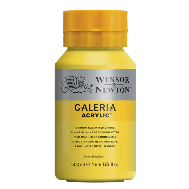 Galeria Akrylmaling, 500 ml. - Cadmium Yellow