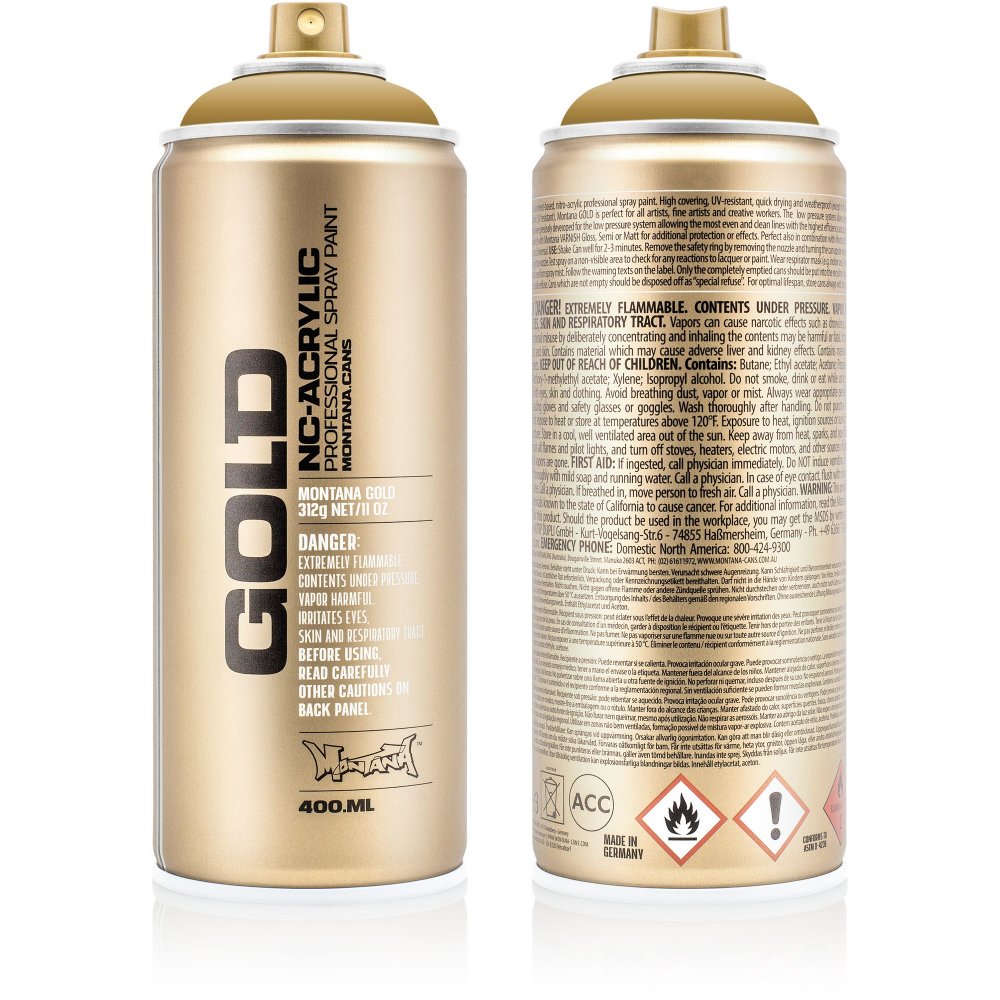 Montana Gold, Spraymaling